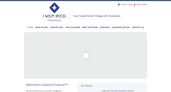 Desktop Screenshot of inspiredfinancial.biz